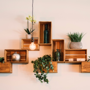Wooden Wall Crates
